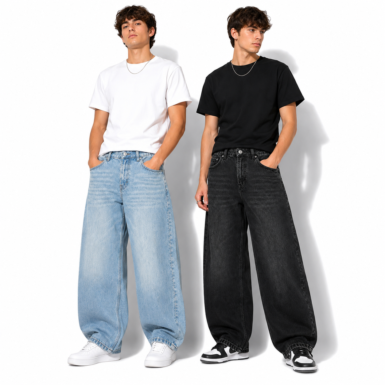 BALLOON FIT JEANS