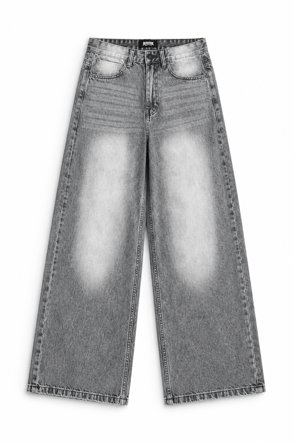 ASH WASHED WIDE LEG DENIM