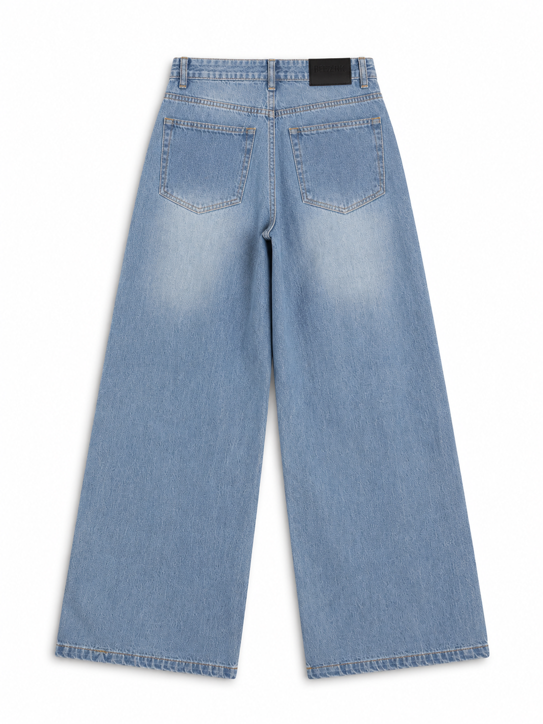 BLUE DENIM BAGGY JEANS