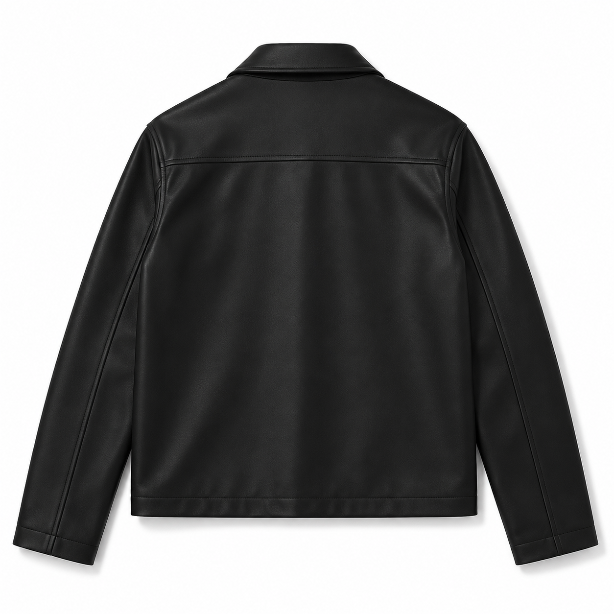 BLACK LEATHER JACKET BZK-4