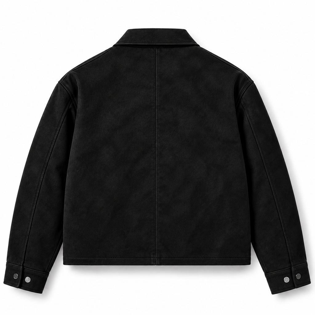 BLACK SUEDE LEATHER JAKCET [BZK-LIMITED EDITION]