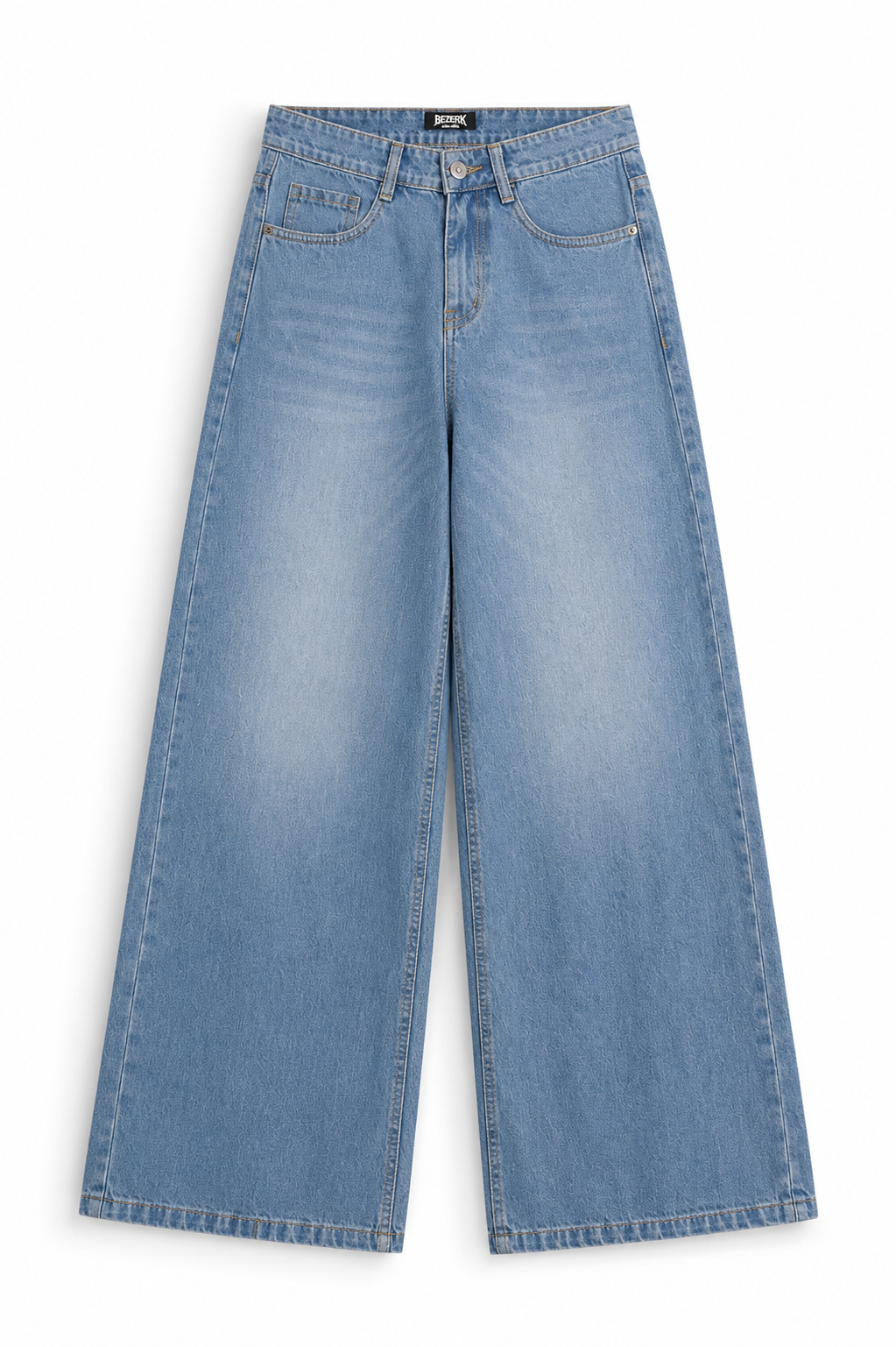 BLUE DENIM BAGGY JEANS