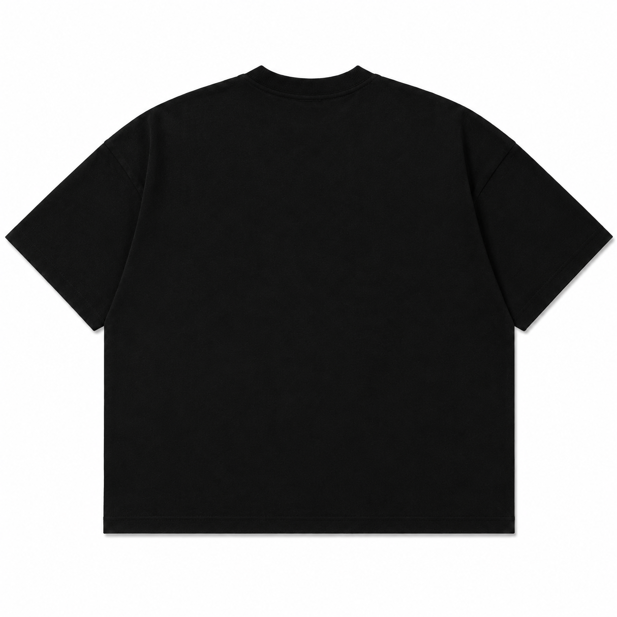 BERZERK Essential Black Crop Boxy Fit Tee