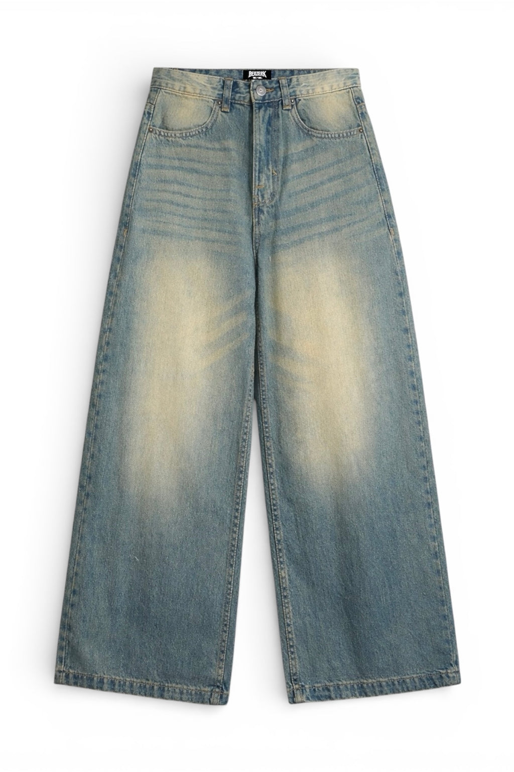 DUST FADE BLUE BAGGY JEANS (LIMITED EDITION)
