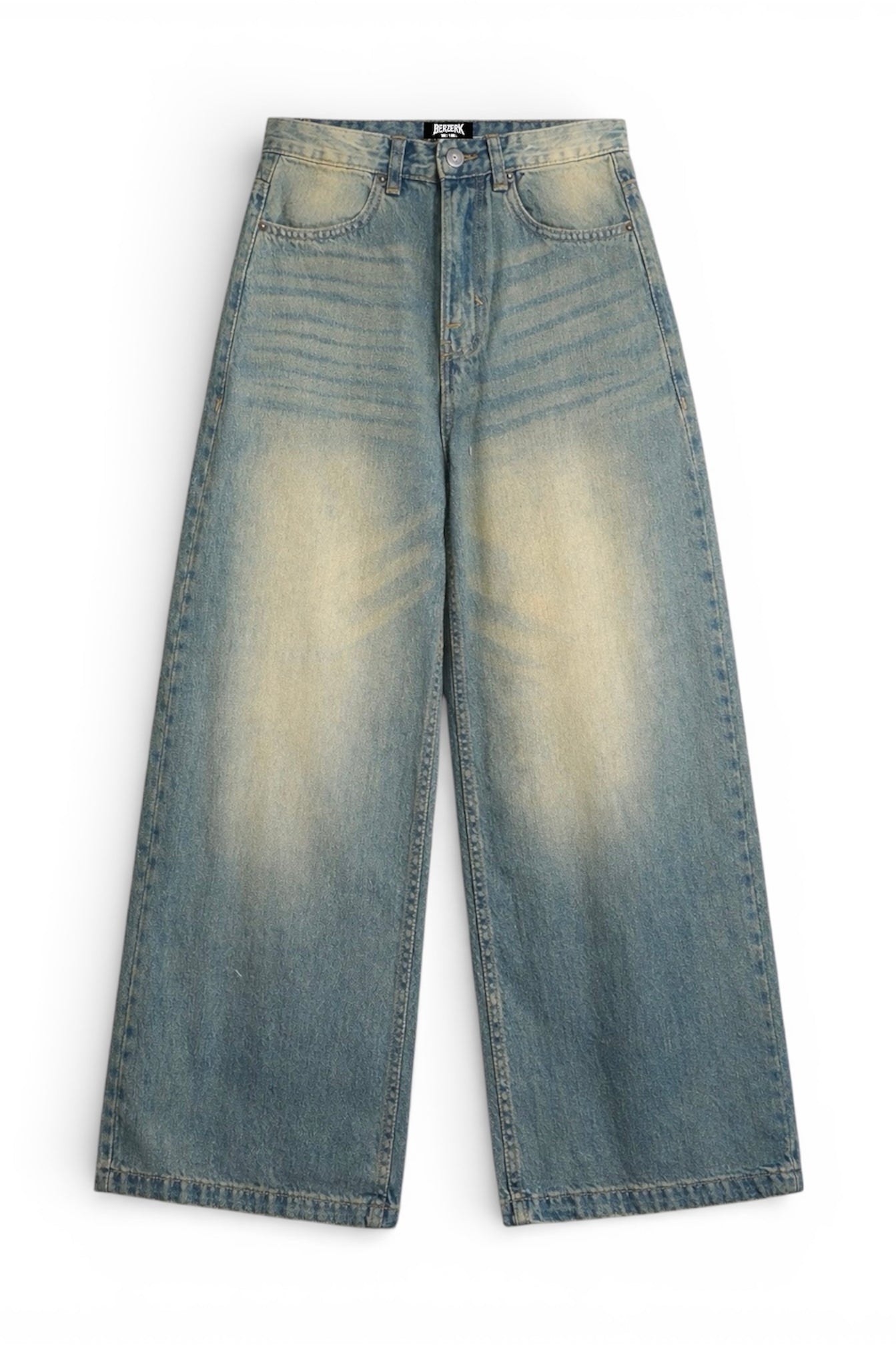 DUST FADE BLUE BAGGY JEANS (LIMITED EDITION)