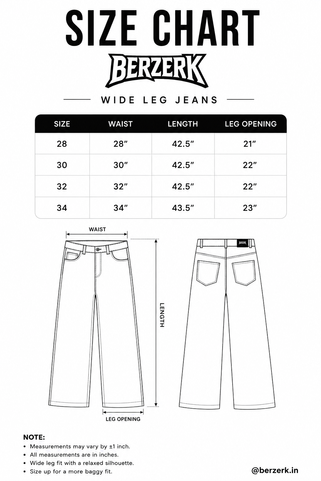 SAPPHIRE WASH WIDE LEG JEANS