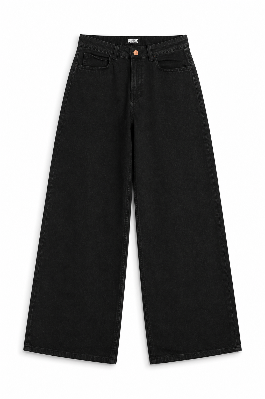CLASSIC BLACK WIDE LEG JEANS