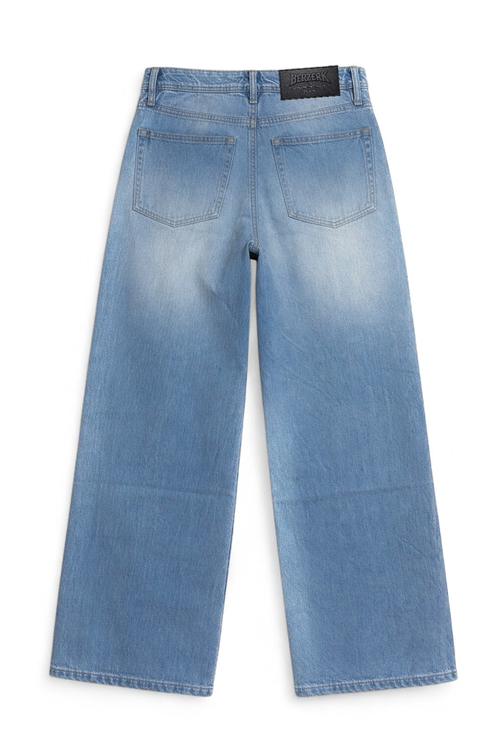 BLUE DENIM BAGGY JEANS