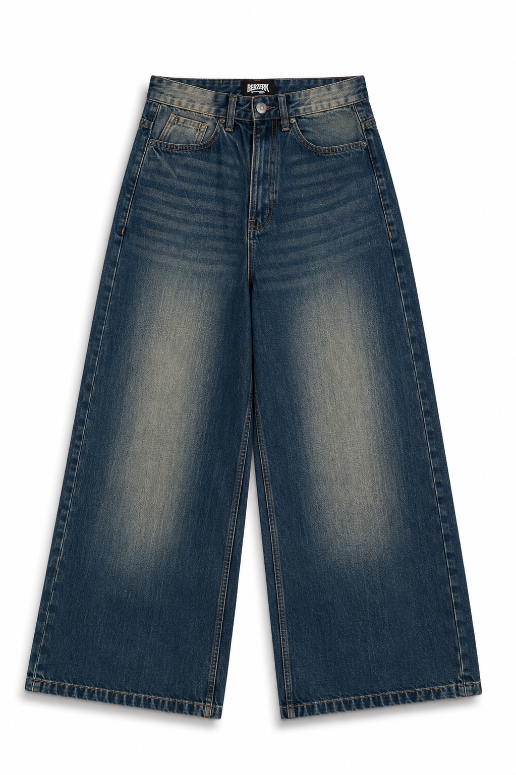 SAPPHIRE WASH WIDE LEG JEANS