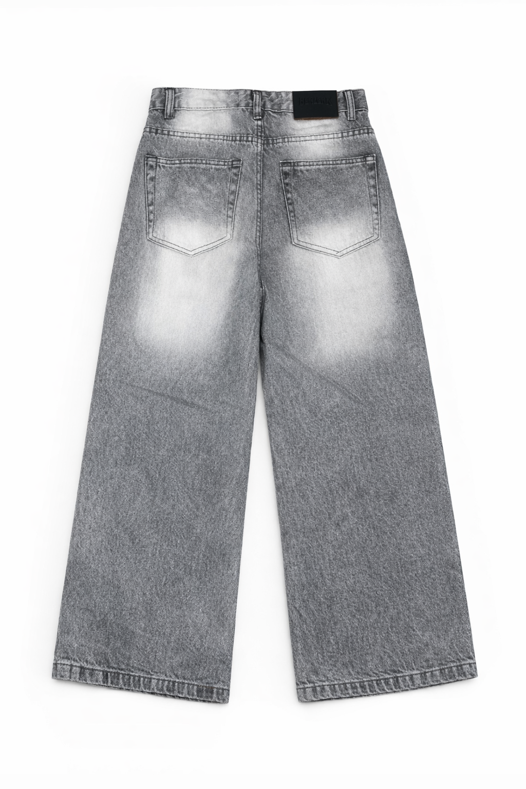 ASH WASHED WIDE LEG DENIM