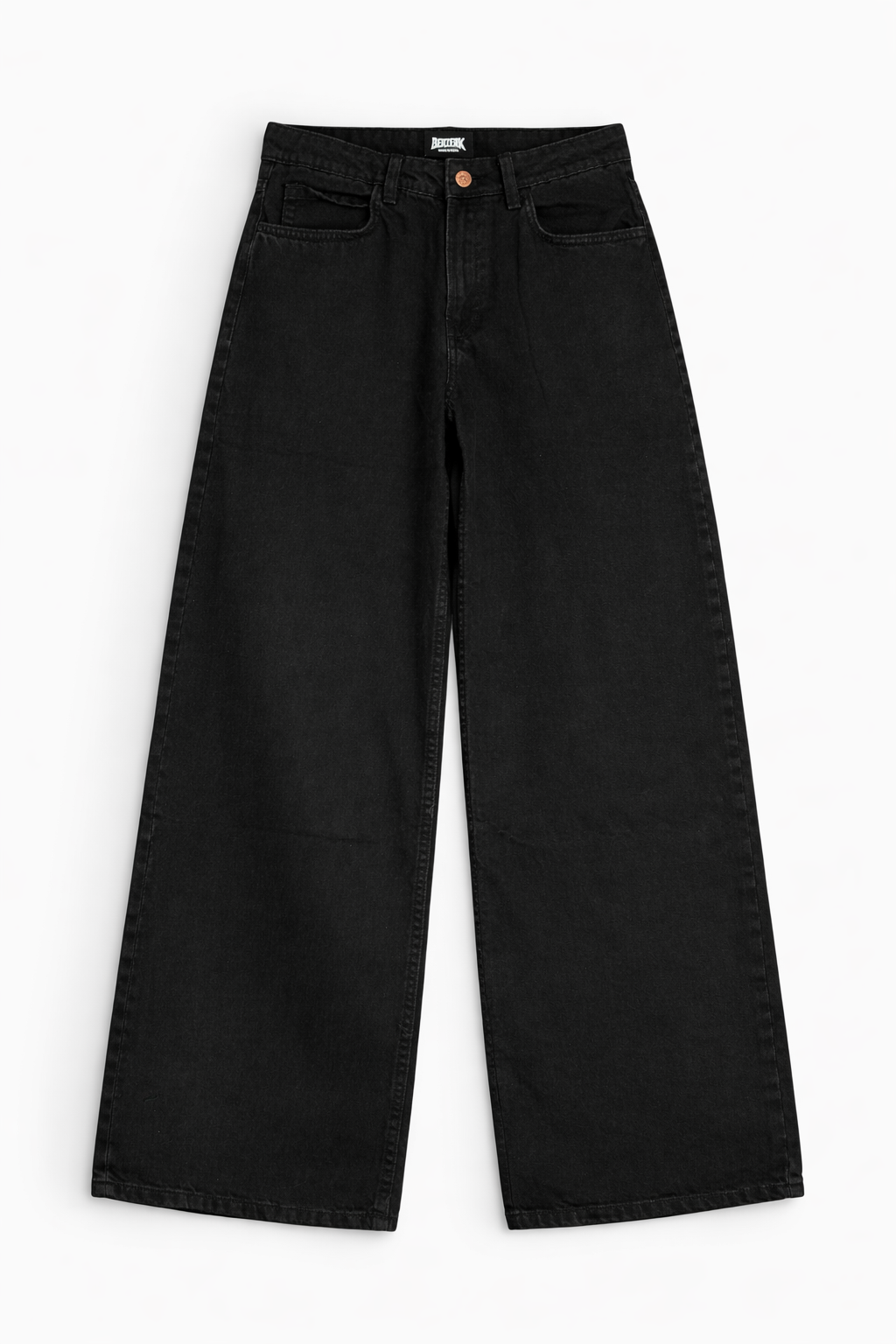 CLASSIC BLACK WIDE LEG JEANS