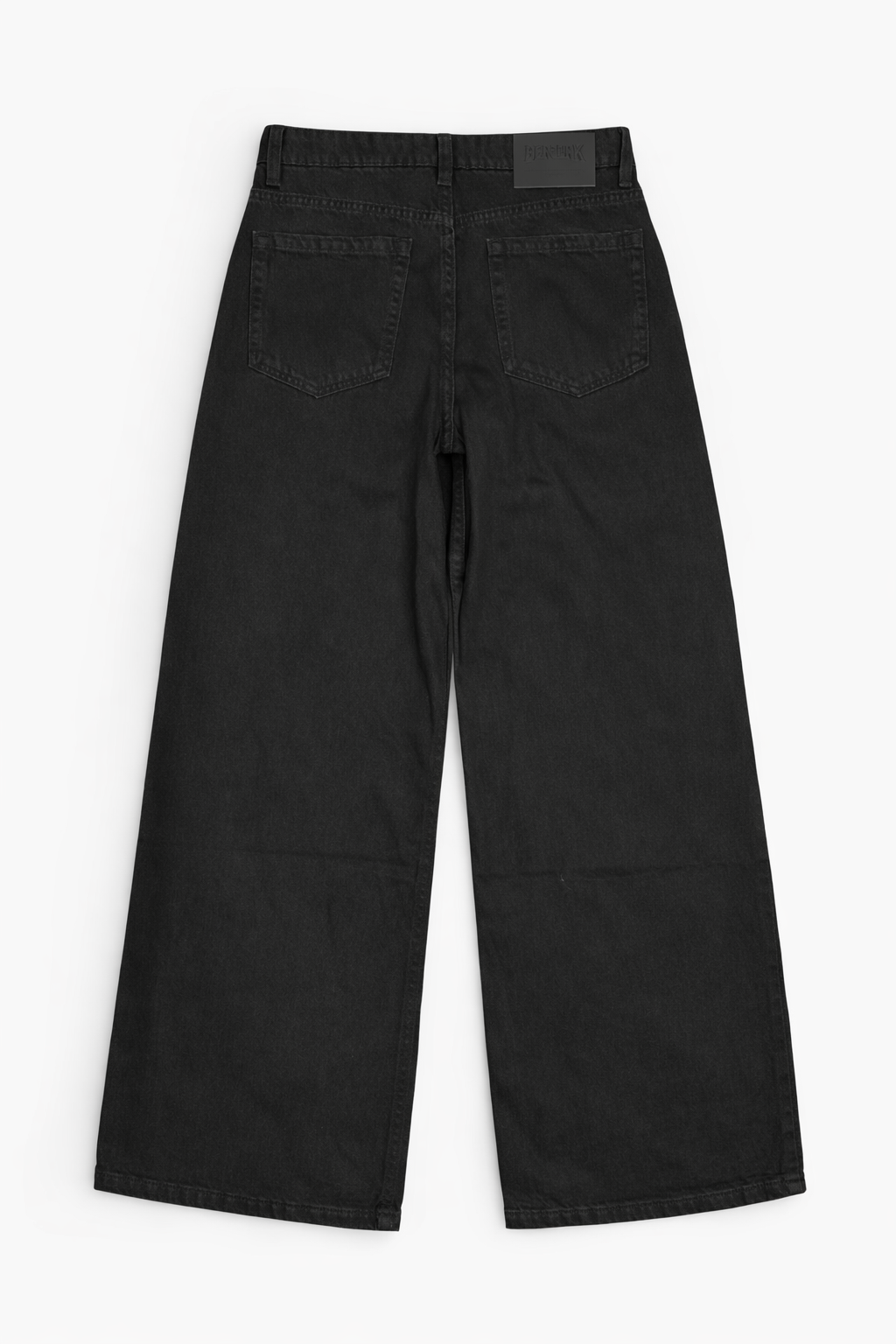 CLASSIC BLACK WIDE LEG JEANS
