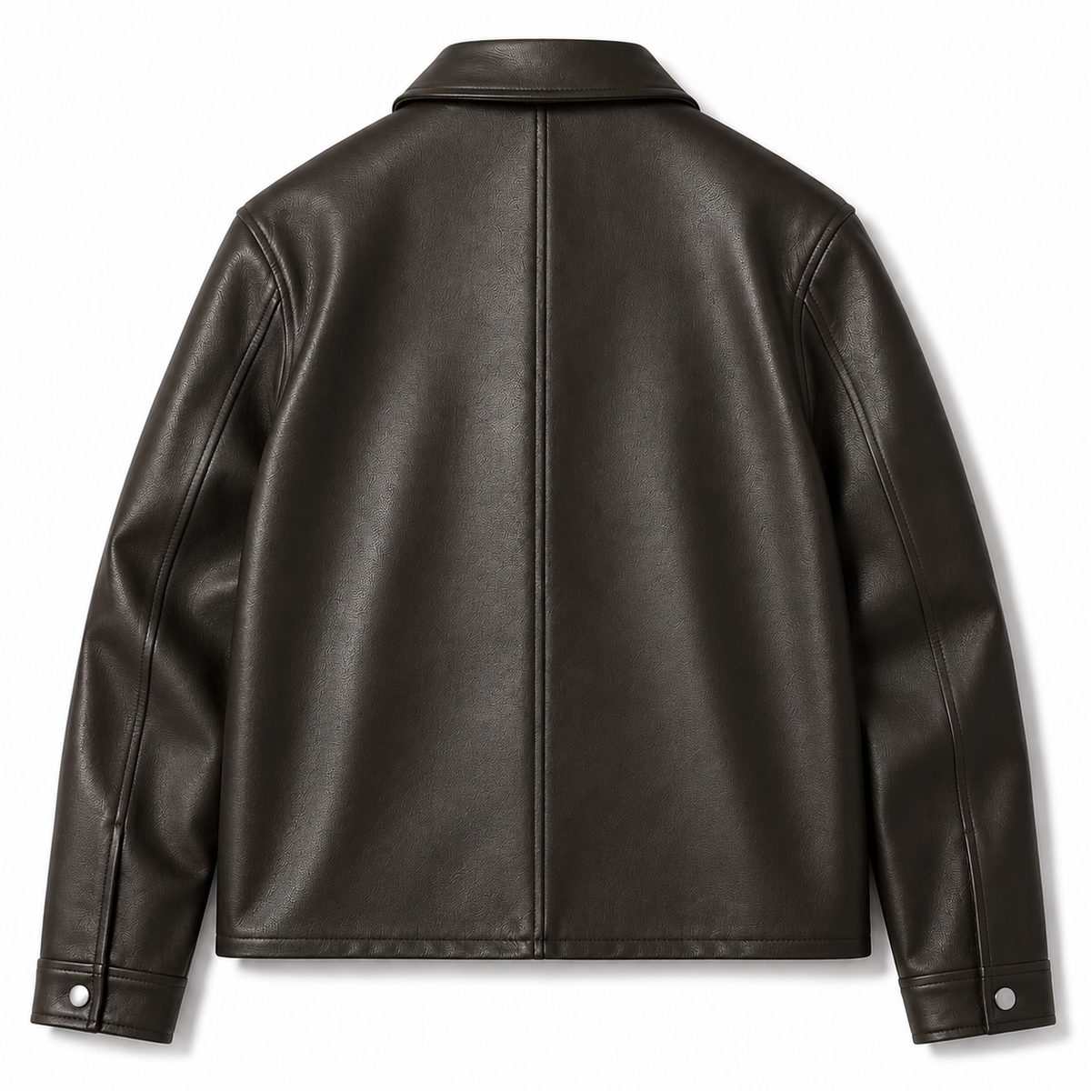 BROWN LEATHER JACKET[BZK-SPECIAL EDITION]